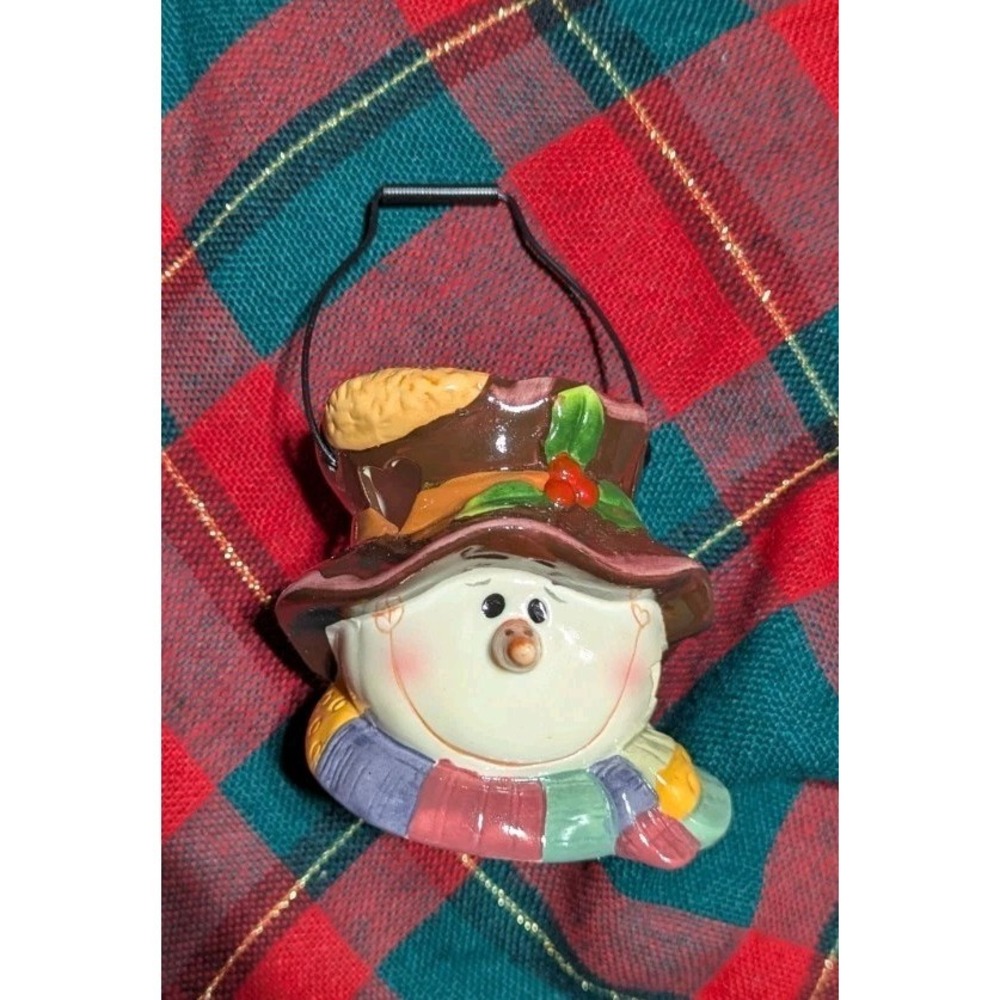 Snowman Tea Light Holder